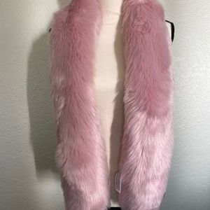 Abercrombie pink fur